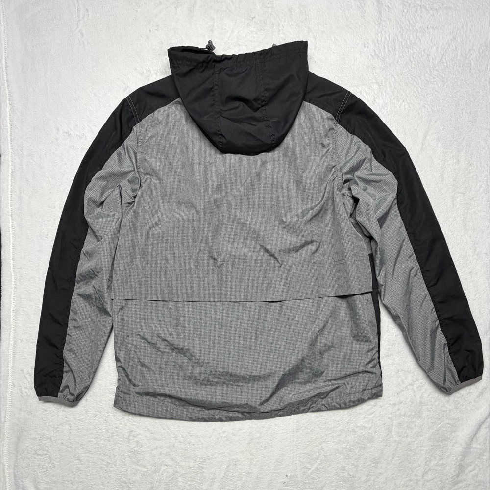 NFL Steelers 1/3 Zip Hooded Windbreaker Men's Medium Lined Embroidered Rare - Picture 8 of 8